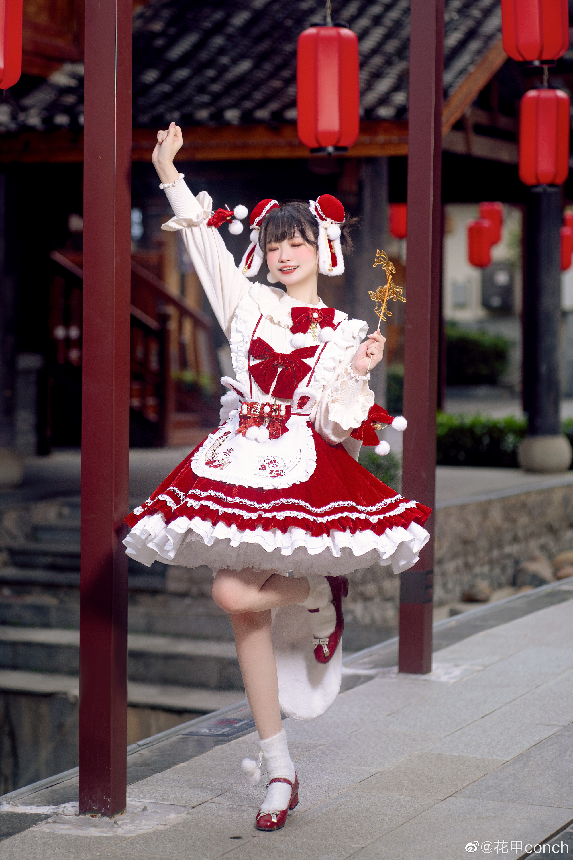 lolita装扮 新年快乐哟!@花甲conch 第4张