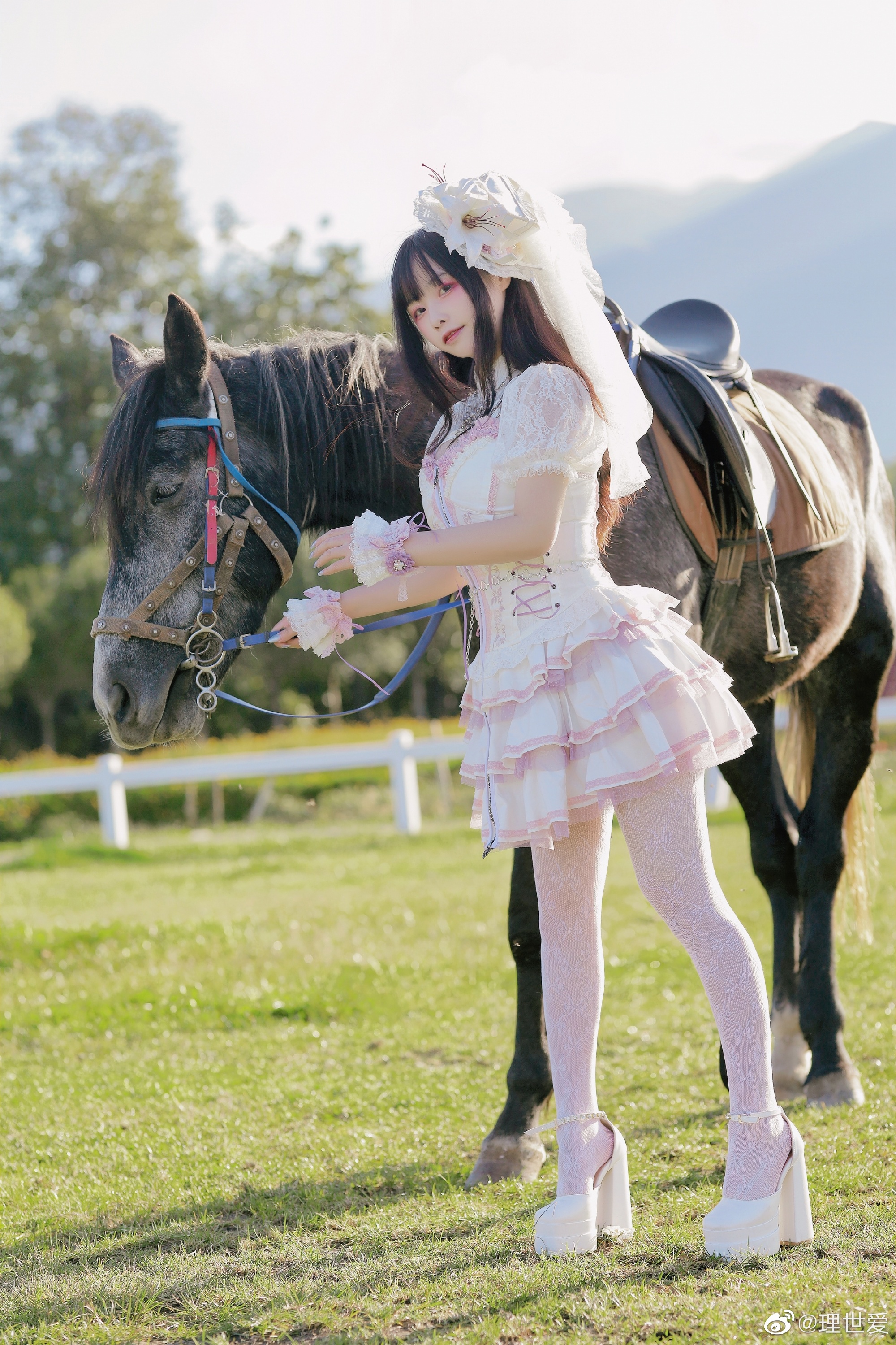 lolita装扮 蔷薇与骑士@理世爱 | 理世爱coslolita装扮 蔷薇与骑士 - coser家，cosplay爱好者，二次元聚集地，动漫文化，新番资讯，ACG，Coser展示-coser家，cosplay爱好者，二次元聚集地，动漫文化，新番资讯，ACG，Coser展示