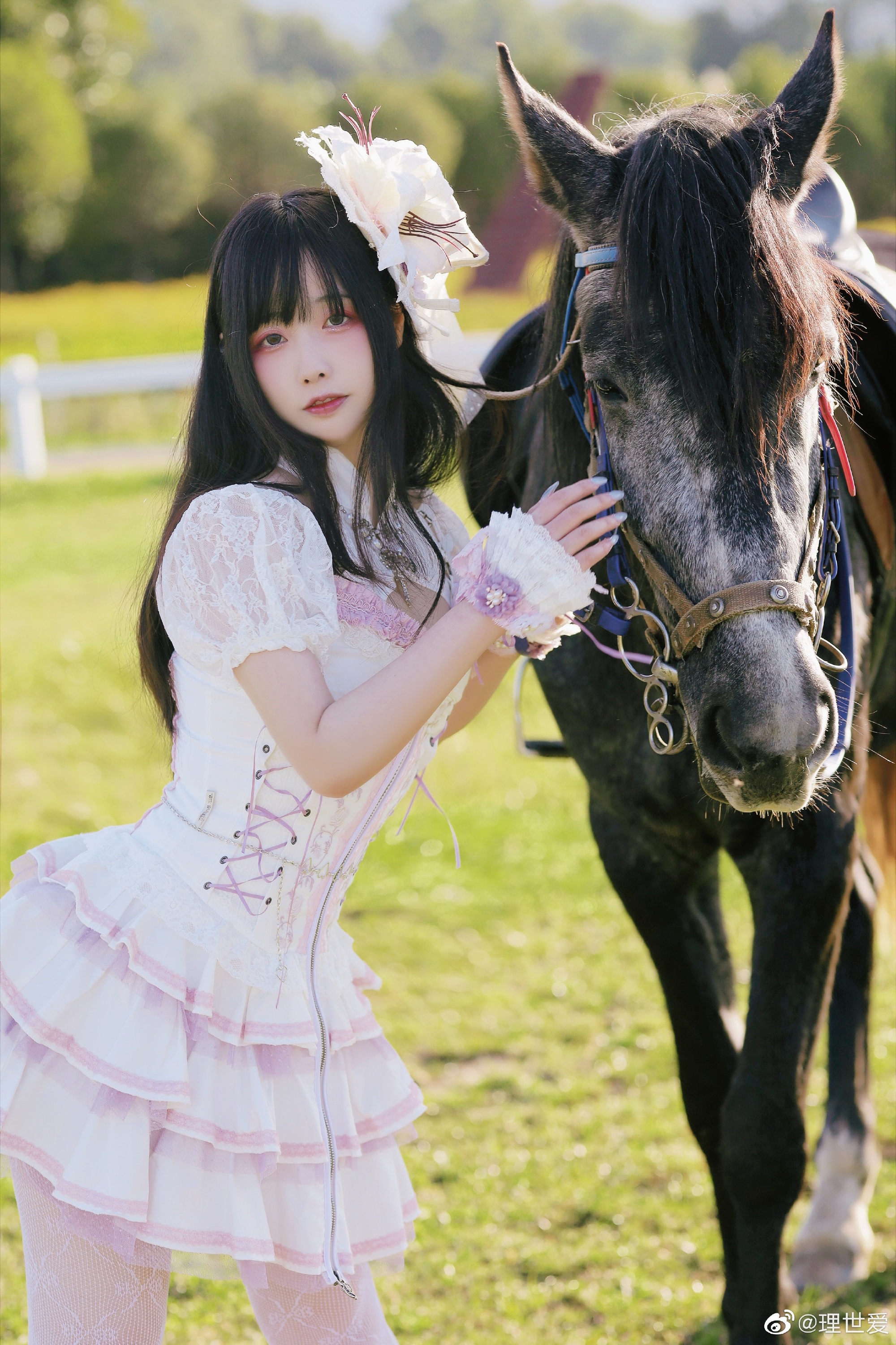 lolita装扮 蔷薇与骑士@理世爱 第2张