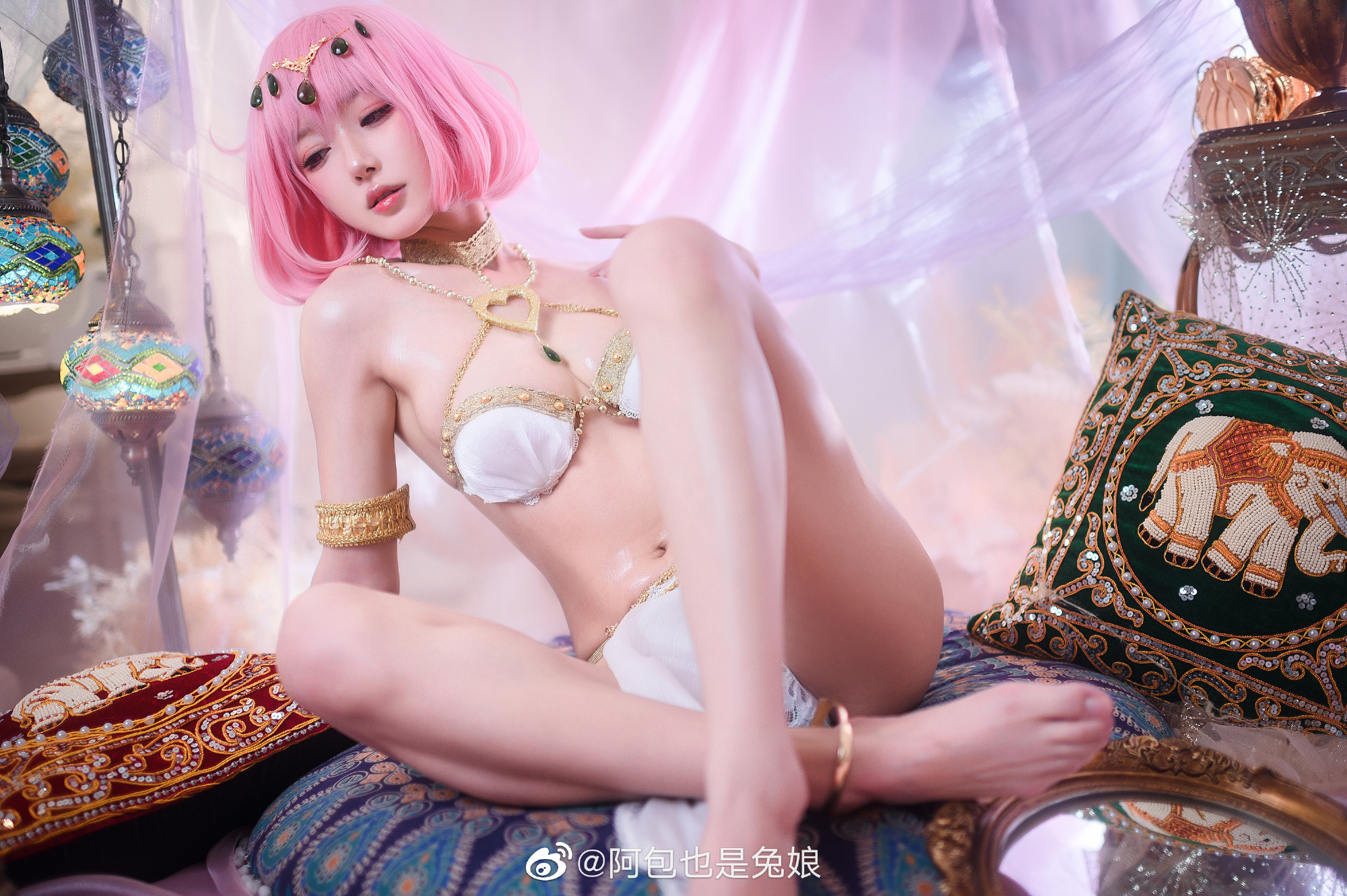 cosplay —梦梦舞娘—@阿包也是兔娘 | 阿包也是兔娘cos—梦梦舞娘—-COS二次元-cosplay社区-coser啦二次元