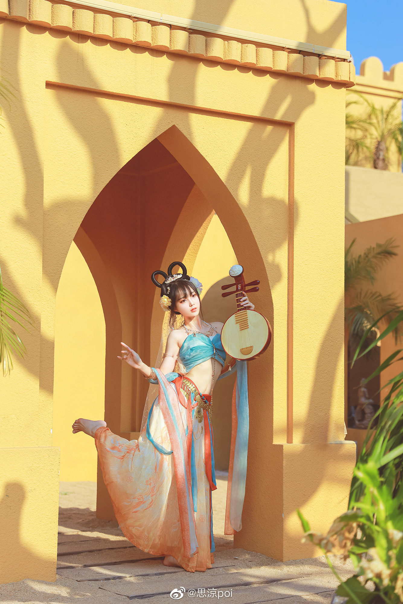 那就是坊间传说的西域舞姬吗？@思涼poi 第2张