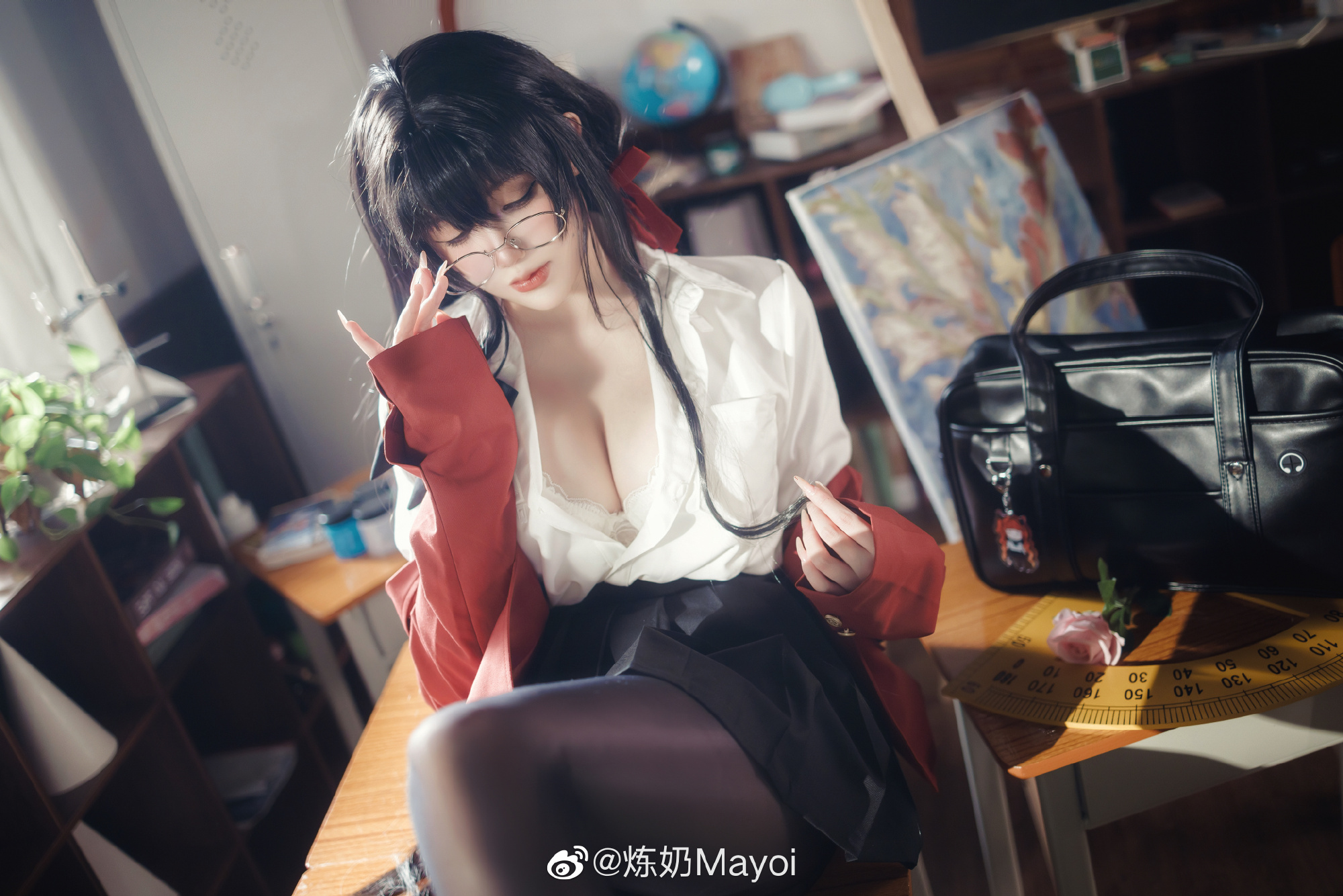【COS】♥放学后的甜蜜时光♥ 碧蓝航线 大凤@炼奶Mayoi 第2张
