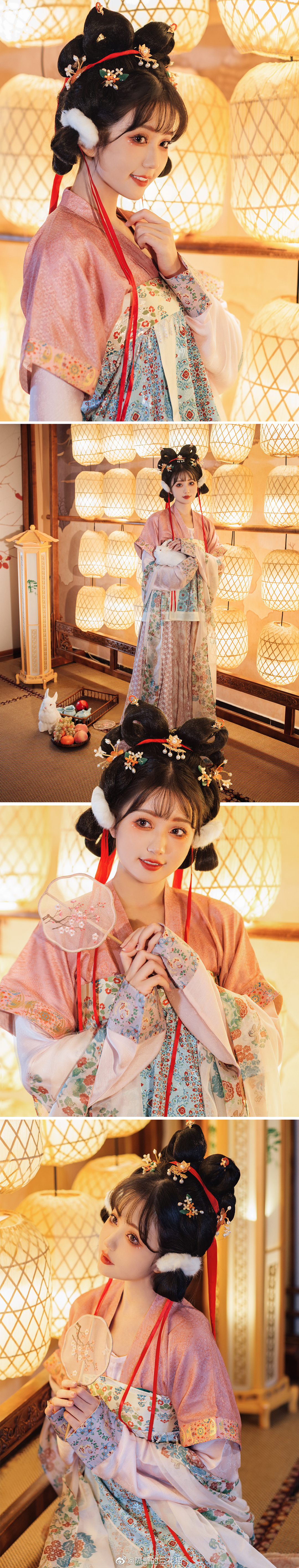 邀月把盏捧玉兔，春风送暖入屠苏…@隔壁的三花猫 第3张