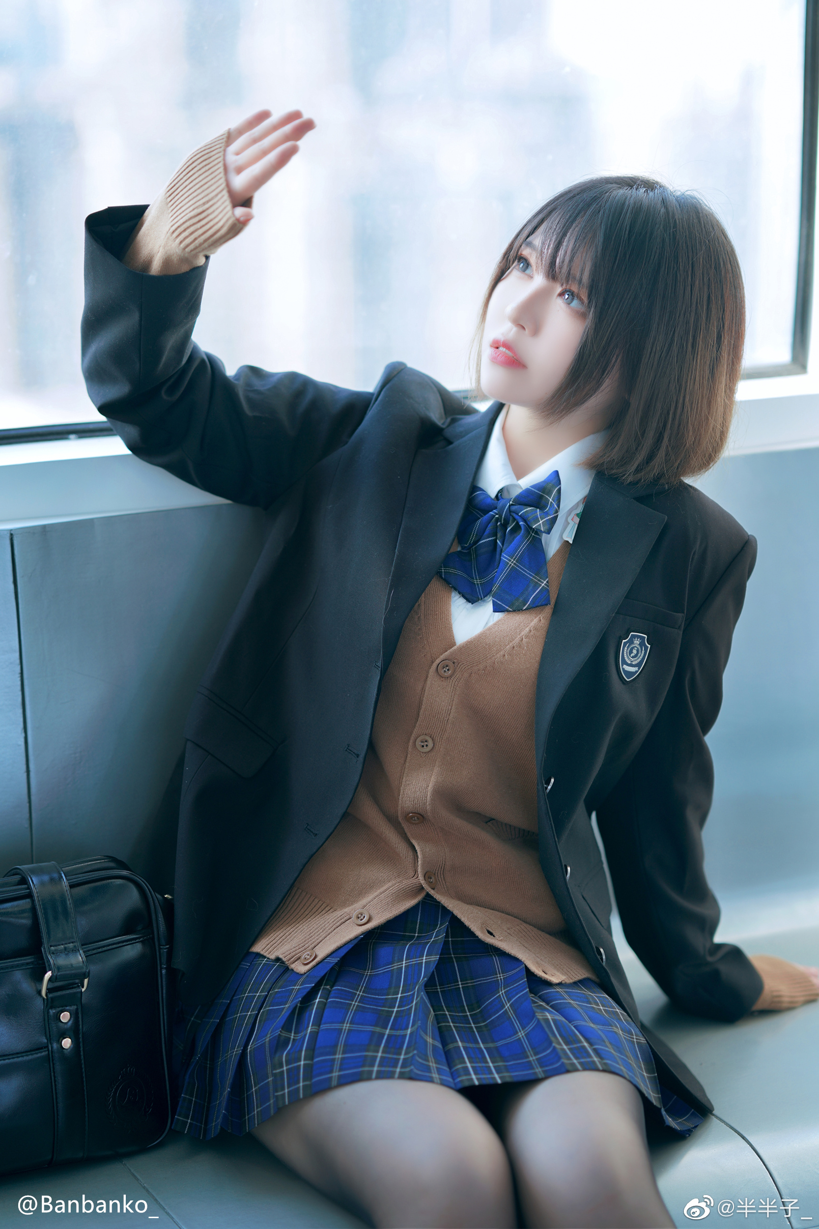 JK制服 🌸💼🚈@半半子_ 第2张