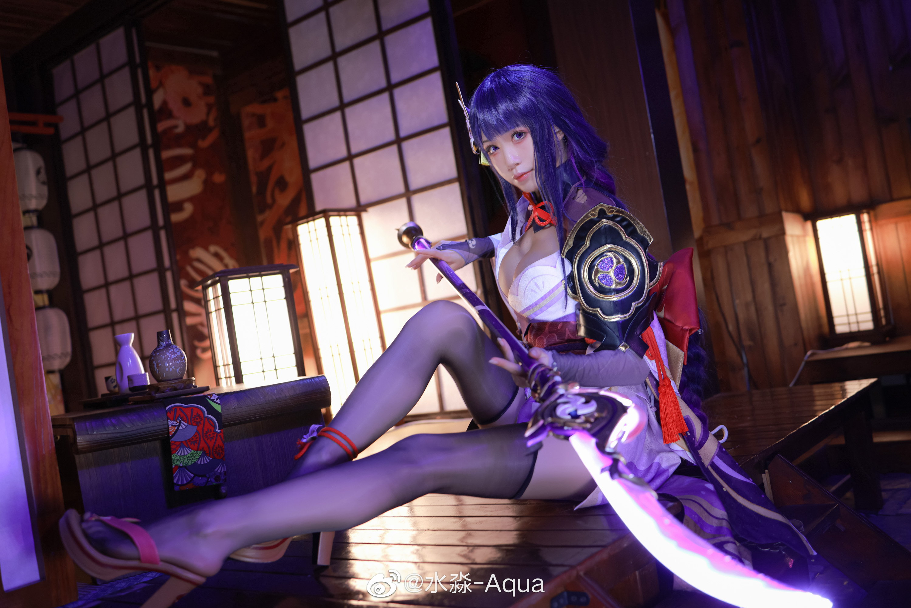 无念 无想 永恒  我将永远存在 原神 雷电将军@水淼-Aqua 第2张