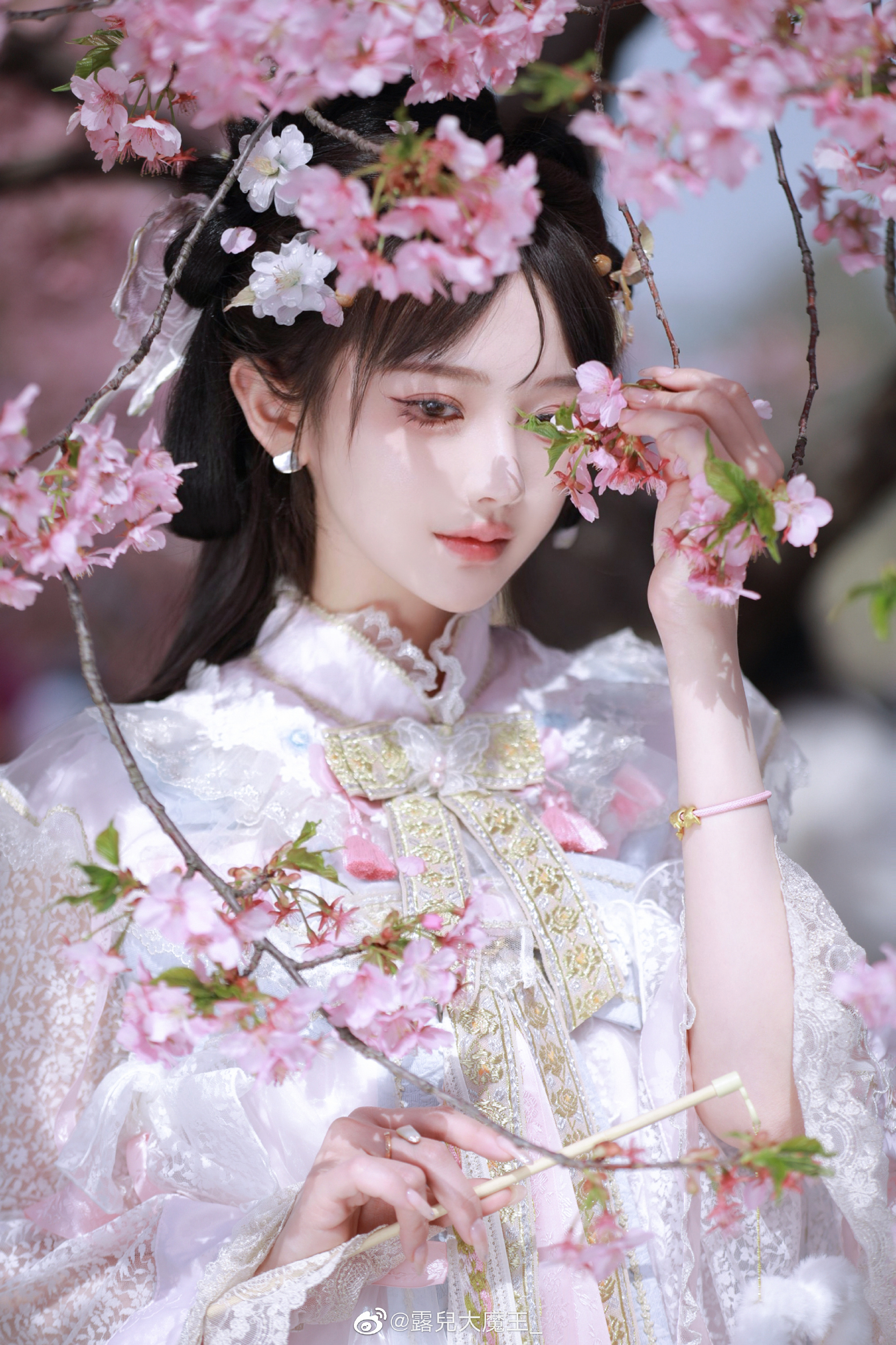 收到了樱花的图 我甚至忘记了这件事。🌸 樱茶@露兒大魔王_ | 露兒大魔王_cos收到了樱花的图 我甚至忘记了这件事。🌸 樱茶-coser家，cosplay爱好者，二次元聚集地，动漫文化，新番资讯，ACG，Coser展示
