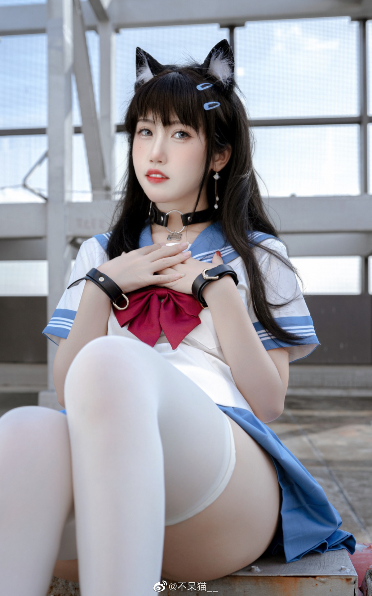 好久没有更新了 今天来天台上课@呆猫猫m__ 第2张