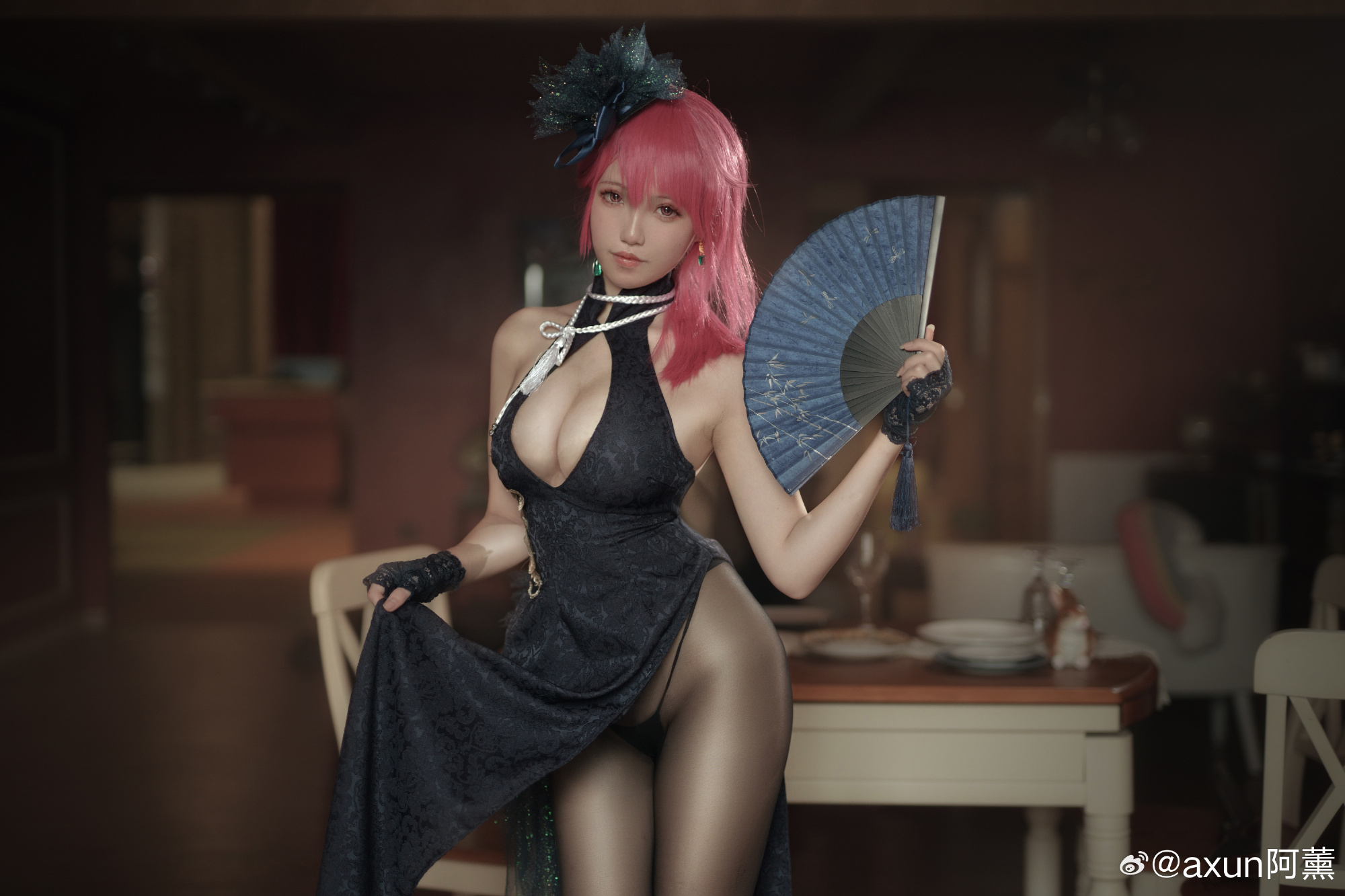 发套黑丝到旧片 怕你们把我忘了 @axun阿薰 | axun阿薰cos发套黑丝到旧片 怕你们把我忘了-coser家，cosplay爱好者，二次元聚集地，动漫文化，新番资讯，ACG，Coser展示