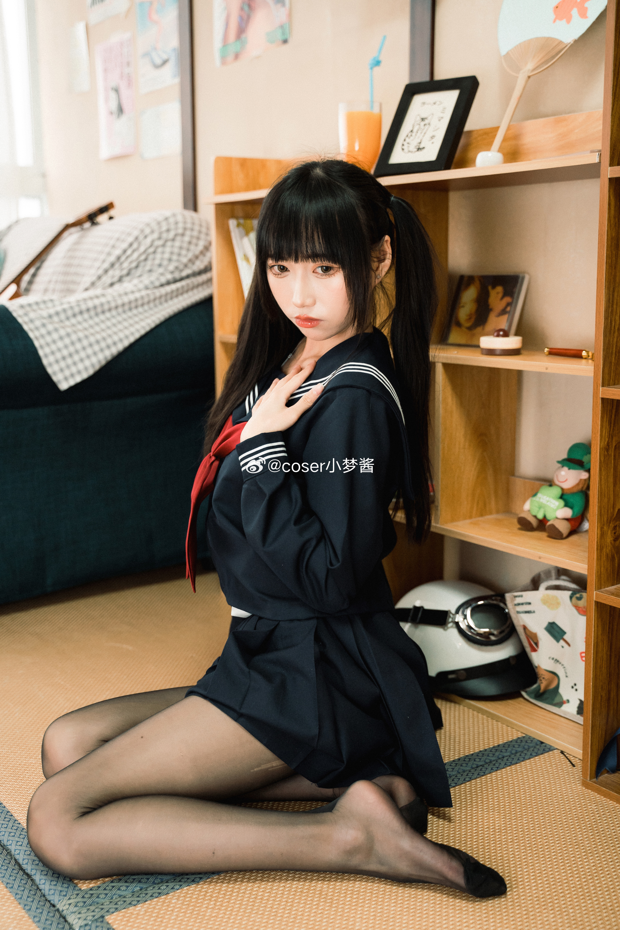 jk日常 青春就像一首诗，而你是诗里最美的一句。@coser小梦酱 第4张