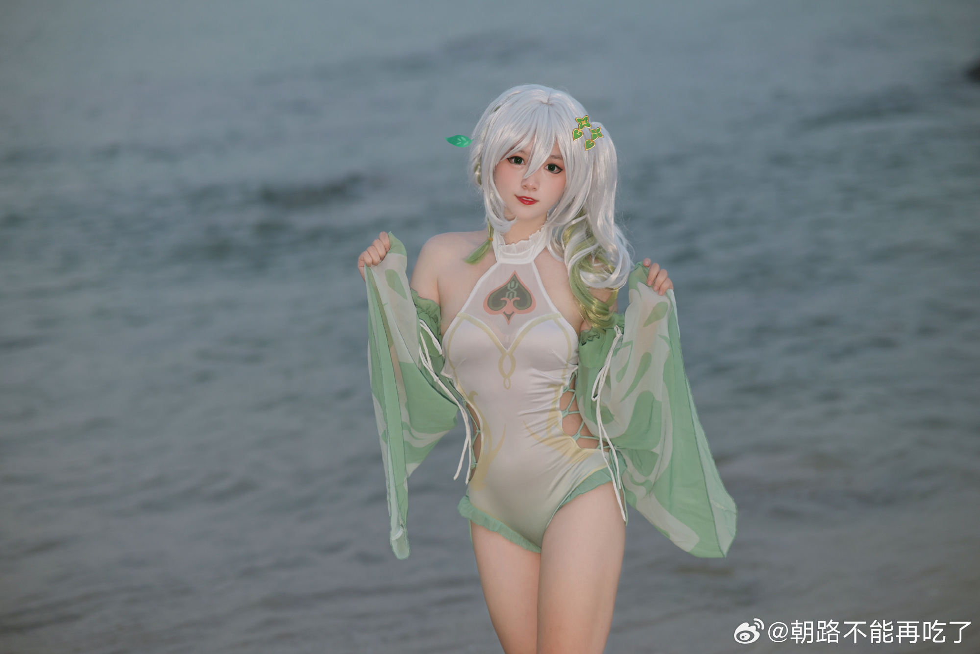 cosplay 纳西妲 草神@朝路不能再吃了 第2张