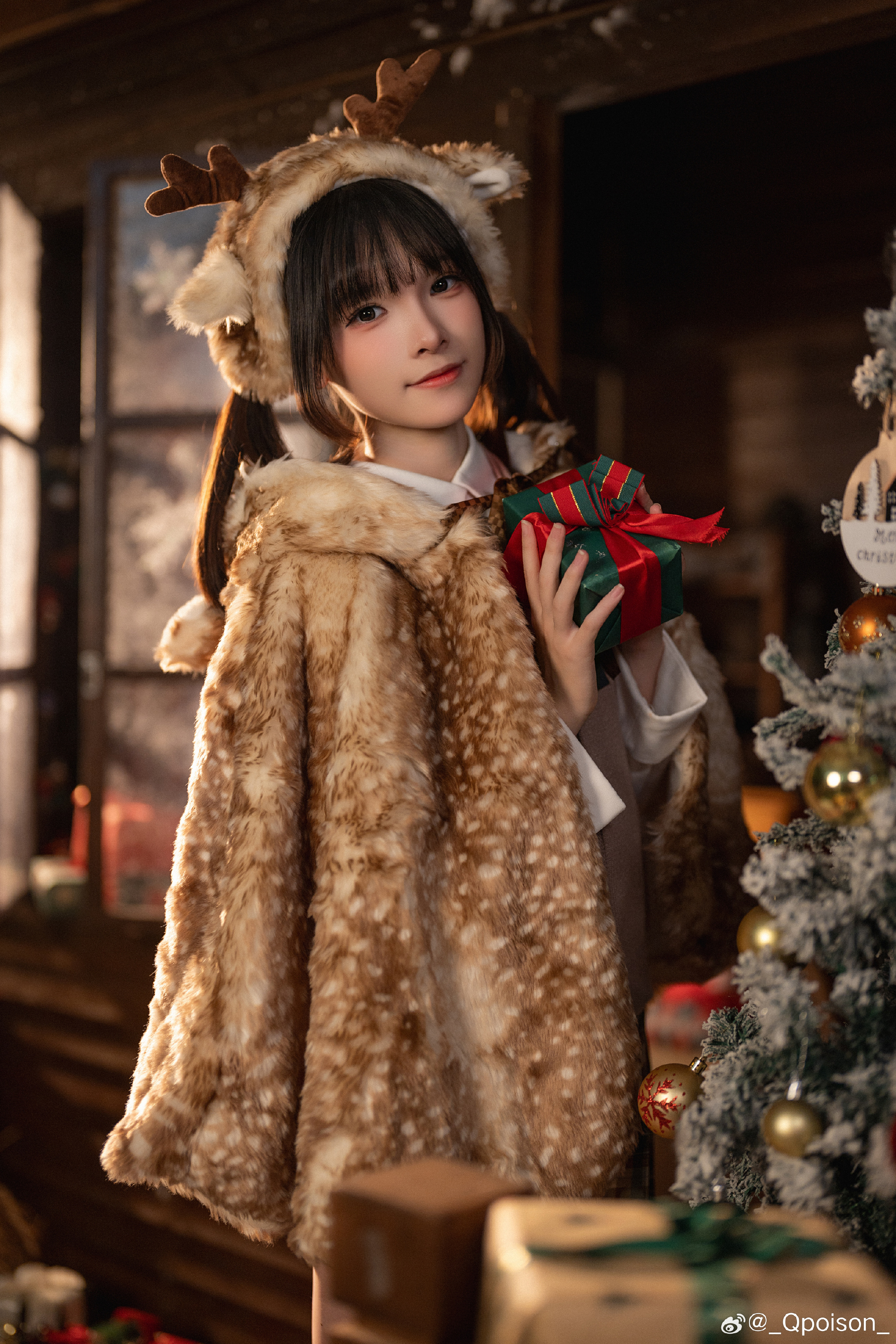 JK 圣诞快乐呀 🎊💕“Merry christmas~”🎊💕@_Qpoison_ | _Qpoison_cos圣诞快乐呀 🎊💕“Merry christmas~”🎊💕-coser家,cosplay爱好者,二次元聚集地,动漫文化,新番资讯,ACG,Coser展示