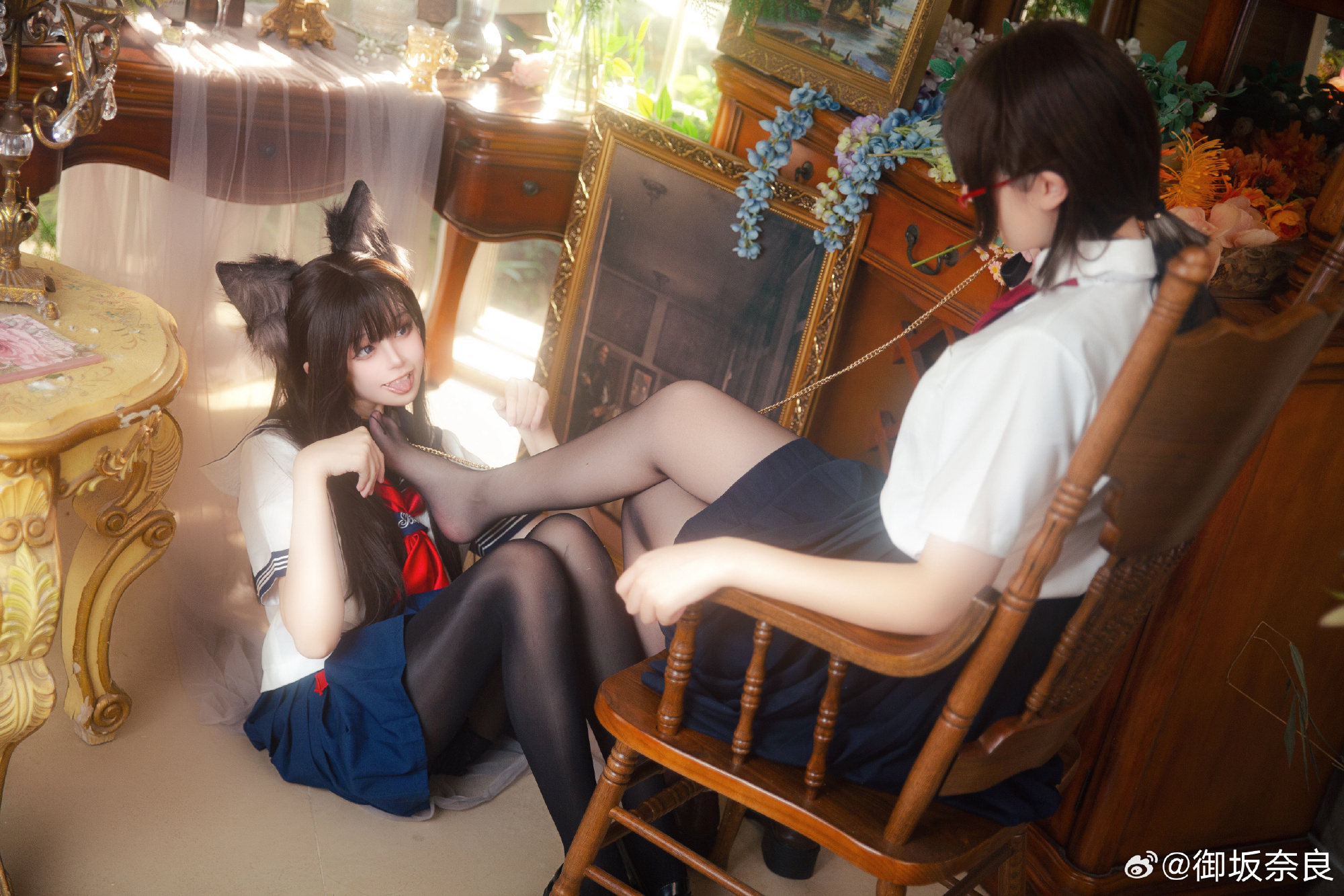 我不在乎这个,只要能够永远跟您在一起………♡ 少女写真 JK@御坂奈良 第3张