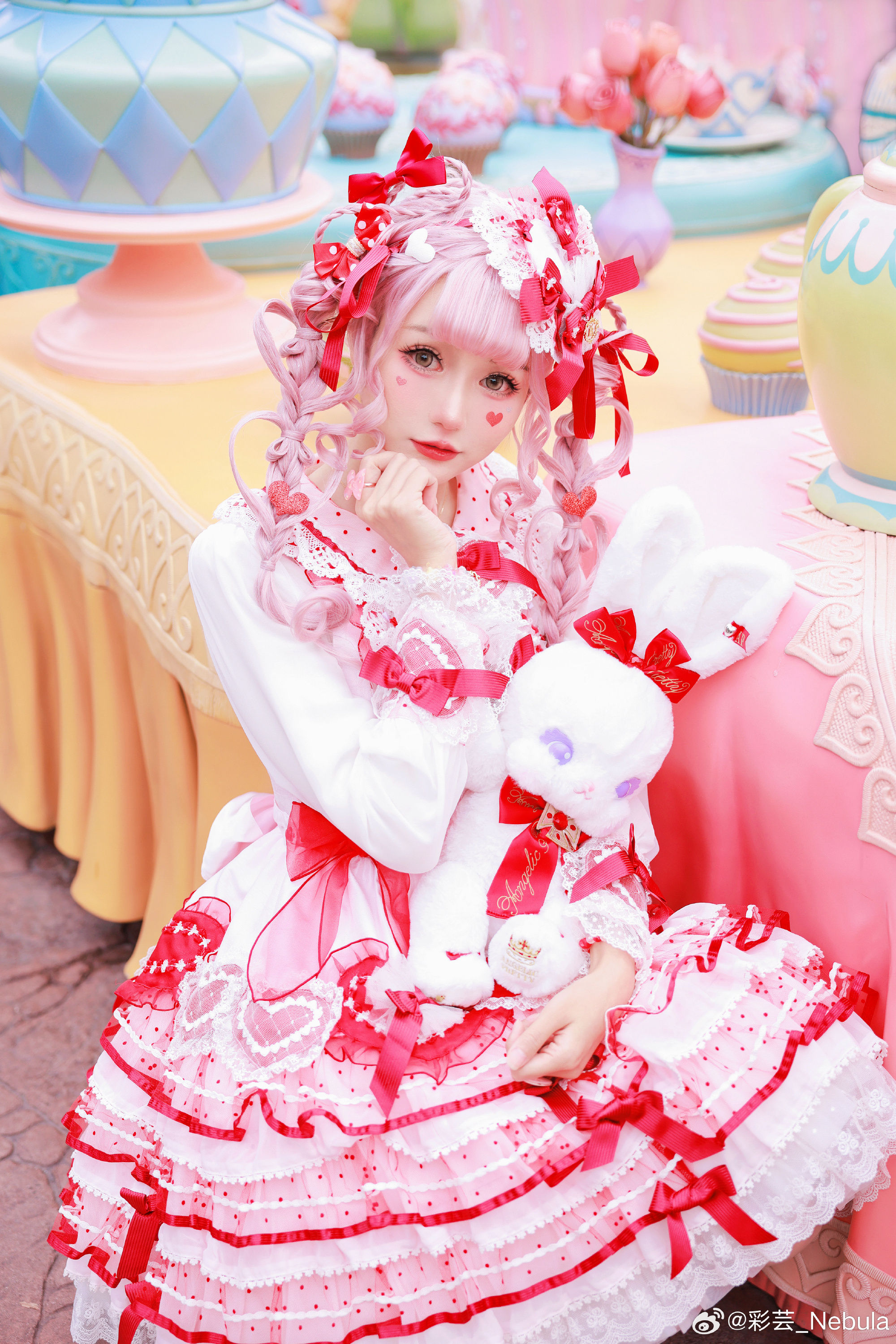 LOLITA ♡♪♫♩♬ 🍓Baby草莓夏洛特🍓♬♪♫♡@彩芸_Nebula | 彩芸_Nebulacos♡♪♫♩♬ 🍓Baby草莓夏洛特🍓♬♪♫♡-coser家，cosplay爱好者，二次元聚集地，动漫文化，新番资讯，ACG，Coser展示