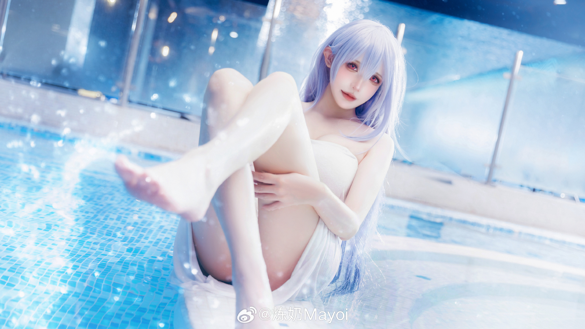 COSPLAY 我听说约会的时候,牵着手会更有感觉……要试试吗? 碧蓝航线 伏罗希洛夫@炼奶Mayoi 第2张