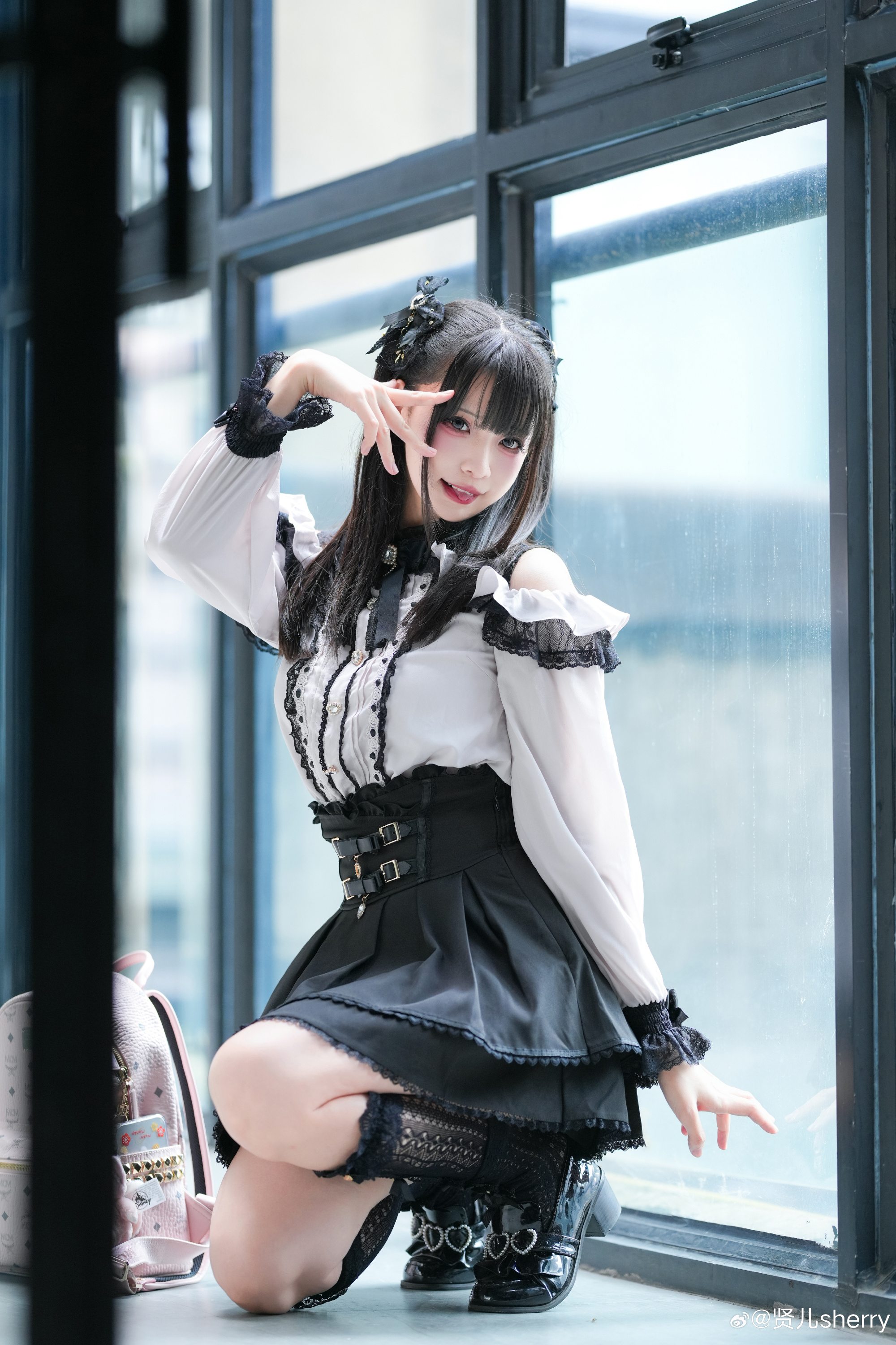 地雷系女子 不给糖可不只是捣蛋了哦😈@贤儿sherry | 贤儿sherrycos地雷系女子 不给糖可不只是捣蛋了哦😈-coser家，cosplay爱好者，二次元聚集地，动漫文化，新番资讯，ACG，Coser展示