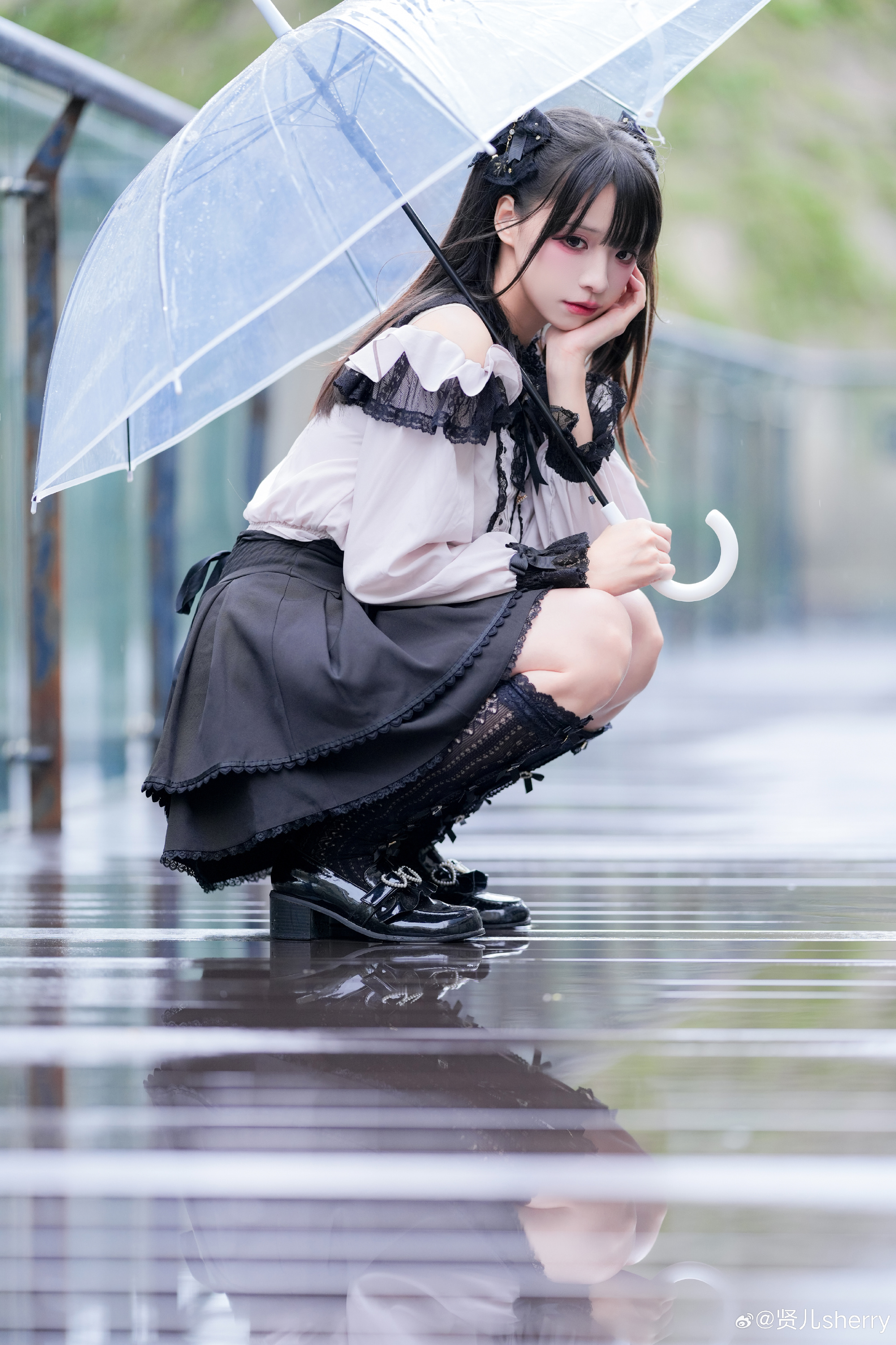 地雷系女子 不给糖可不只是捣蛋了哦😈@贤儿sherry 第2张